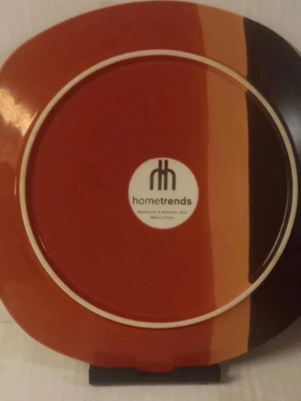 Home Trends Square Dinner Plate